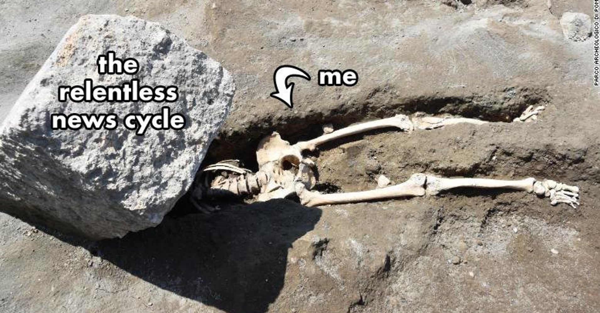 Pompeii's Unluckiest Man Excavated, Gives Him Second Life