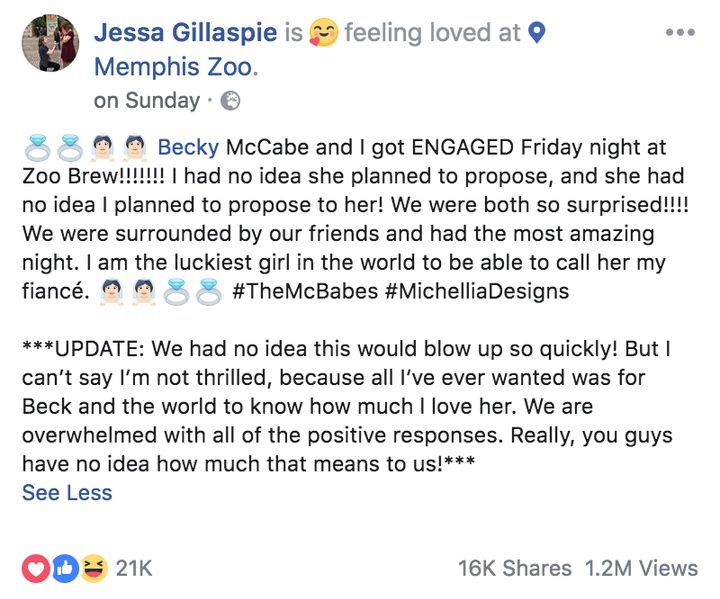 Jessa said the couple were 'blown away' by the video going viral