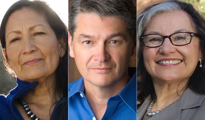 Deb Haaland, Damon Martinez and Antoinette Sedillo Lopez are running in the Democratic primary for New Mexico's 1st Congressional District.