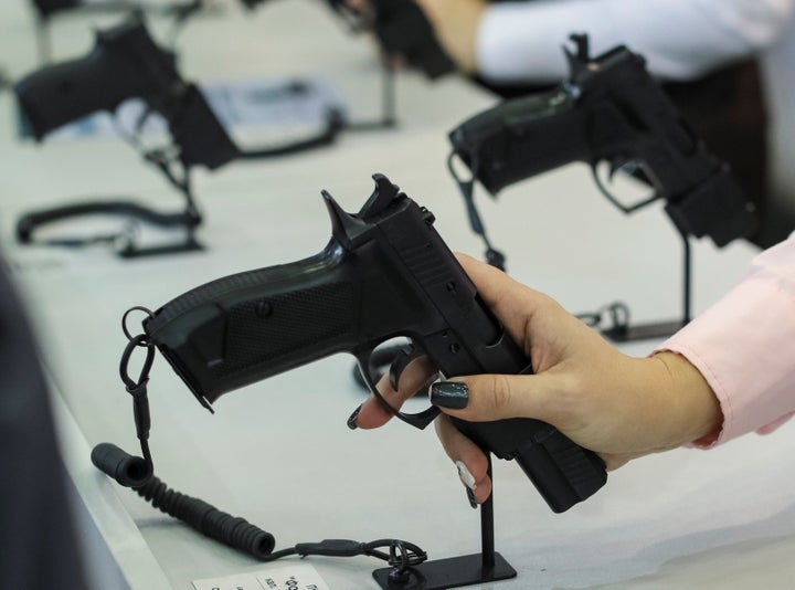 A new study finds there were declines in gun suicides in Connecticut and Indiana in the years following the states' impl