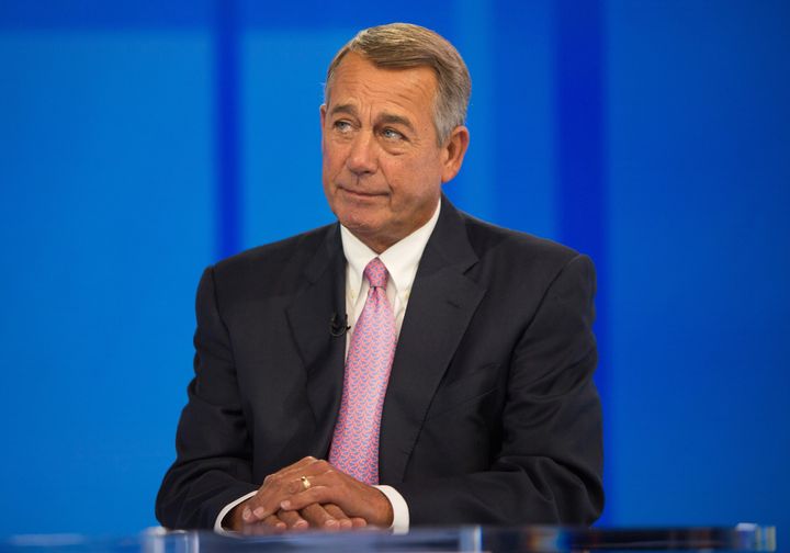 Former House Speaker John Boehner says the Republican Party has been taken over by President Donald Trump.