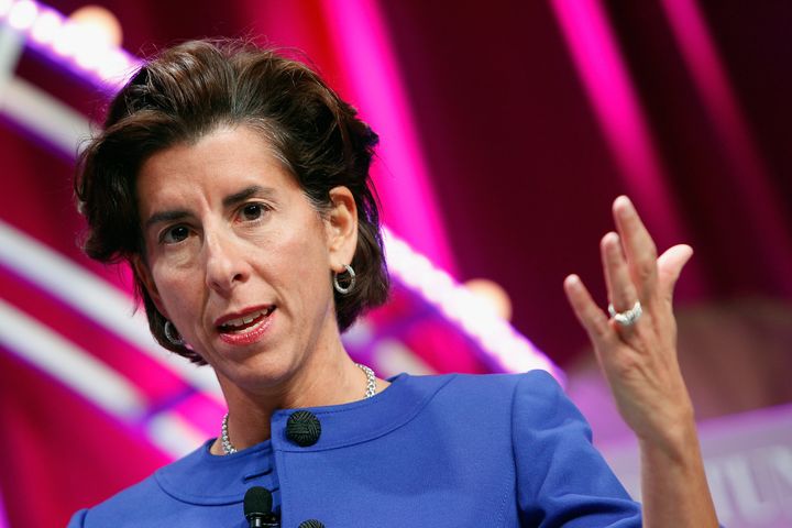 Rhode Island Gov. Gina Raimondo (D) signed a pair of new gun laws on Friday, making her state the latest to join a nationwide push for gun reform.