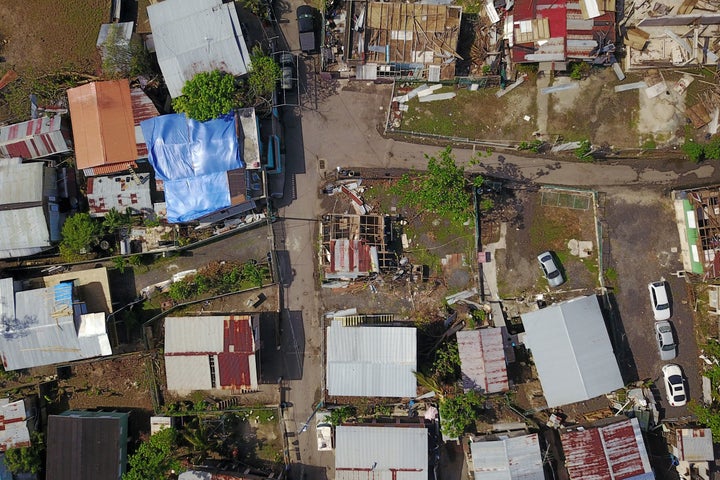 This was the neighborhood of Juana Matos in Catano, Puerto Rico, one month after Hurricane Maria hit.