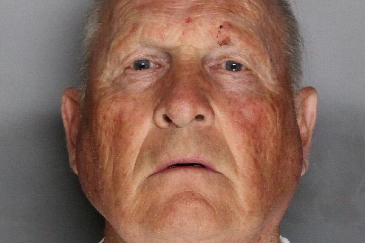 Joseph James DeAngelo, 72, appears in a booking photo provided by the Sacramento County Sheriff's Department.