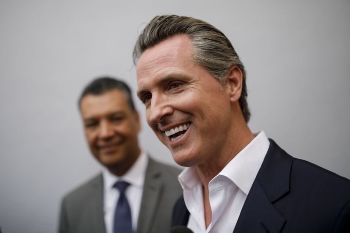 California Lt. Gov. Gavin Newsom (D), a former mayor of San Francisco, is the odds-on favorite to become governor.
