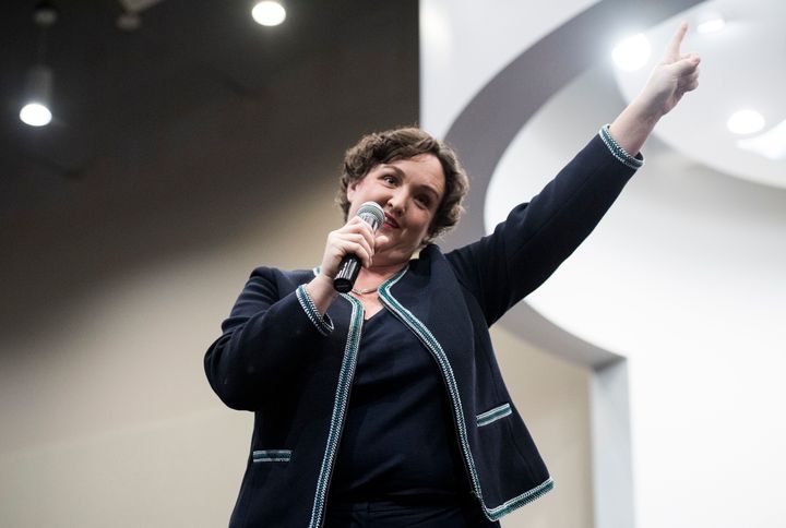 Katie Porter, a former law student of Massachusetts Sen. Elizabeth Warren, is trying to prove her populist politics can thrive in a wealthy area.