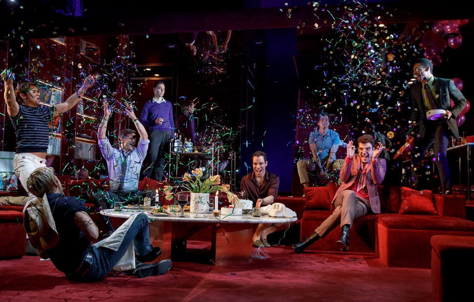 The 2018 cast of "The Boys in the Band."