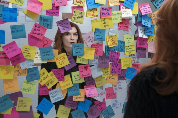 Julianna Margulies as Kitty 1st viscount montgomery of alamein in AMC's TV adaptation of <i>Dietland</i>.”></img> </p>
<div class=