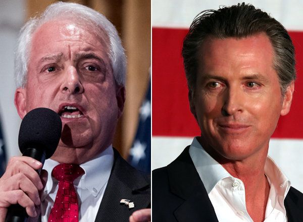John Cox, a Republican businessman, and Gavin Newsom, the state's Democratic lieutenant governor, are projected to be the rivals for California governor in November.