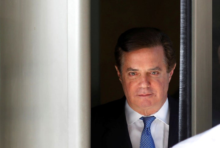 The special counsel's office said former Trump campaign chairman Paul Manafort tried to contact a potential witness in his tr