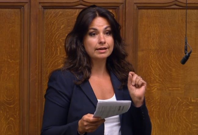 Tory MP Heidi Allen broke down in the House of Commons 