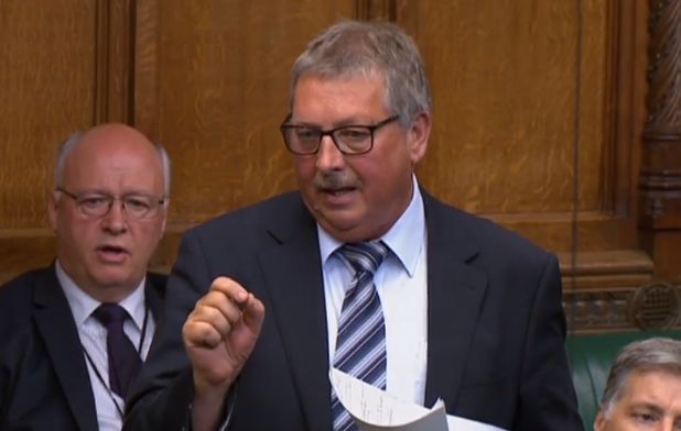 DUP MP Sammy Wilson has been called 'disgraceful' for his pro-life rant 