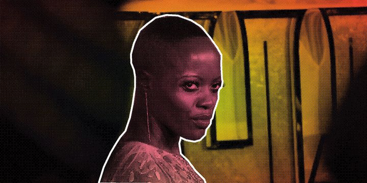 Florence Kasumba is Ayo in "Black Panther."