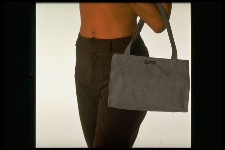 One of Kate Spade's early handbags, photographed in 1996.