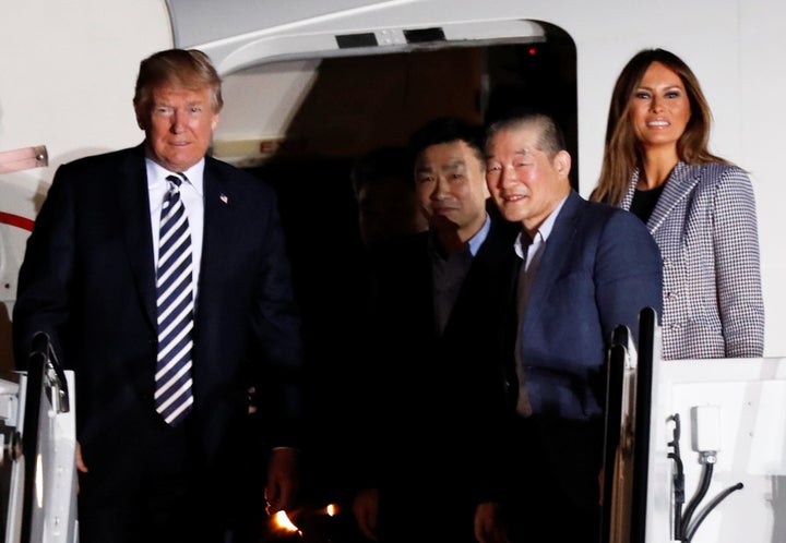 First lady Melania Trump's last public appearance was on May 10, when she and President Donald Trump welcomed the return of hostages held in North Korea.