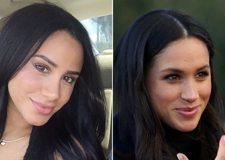 A Meghan Markle look-alike exists. 