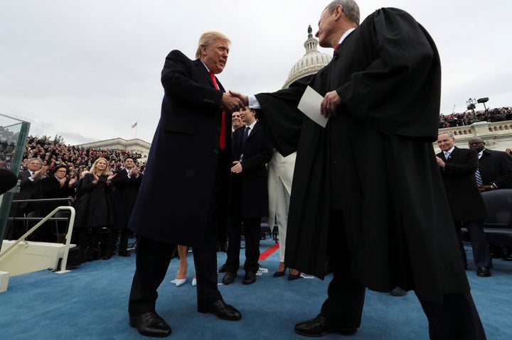 Someday the bout could be President Donald Trump vs. Chief Justice John Roberts.