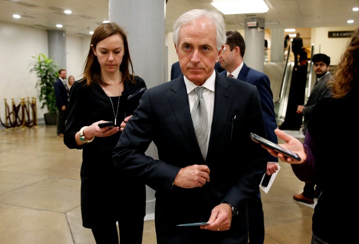 Sen. Bob Corker (R-Tenn.) is drafting legislation to curtail President Donald Trump's authority to levy tariffs.