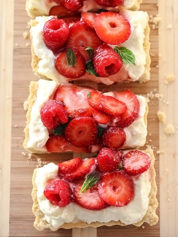 Berry Tart With Lemon Curd Mascarpone