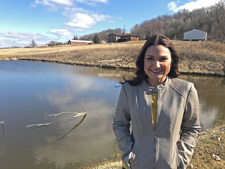 Abby Finkenauer won the Democratic nomination for Iowa's 1st Congressional District on Tuesday.