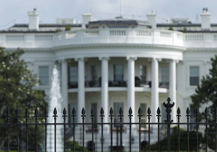A private contractor was arrested at a checkpoint outside of the White House complex.