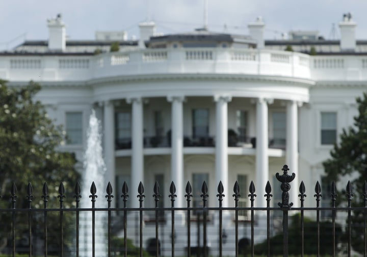 A private contractor was arrested at a checkpoint outside of the White House complex.