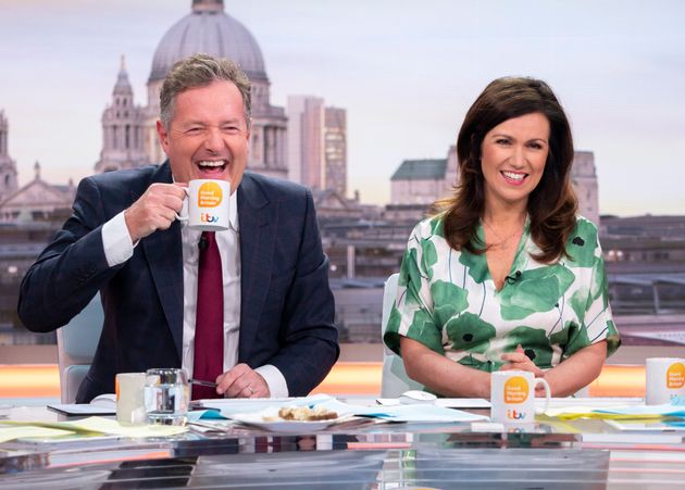 Piers Morgan and Susanna Reid