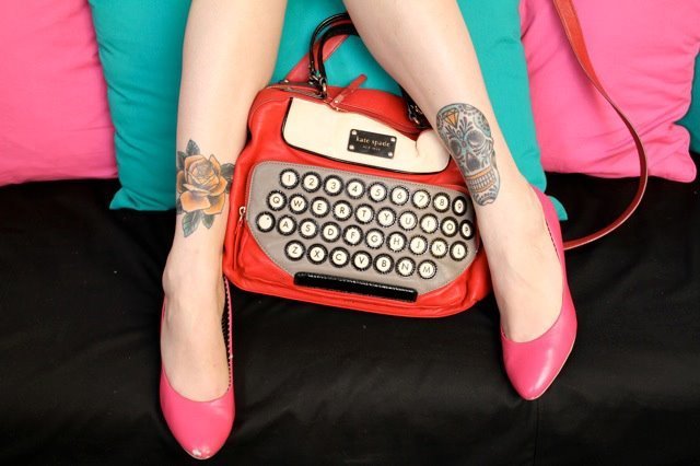 kate spade typewriter bag