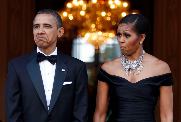 President Obama Had A Run In With A Rodent At Buckingham Palace Huffpost Life