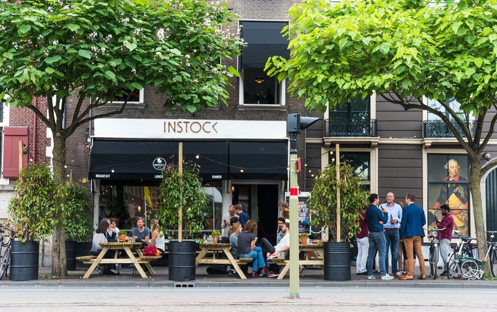 One of Instock's restaurants in The Hague, Netherlands.