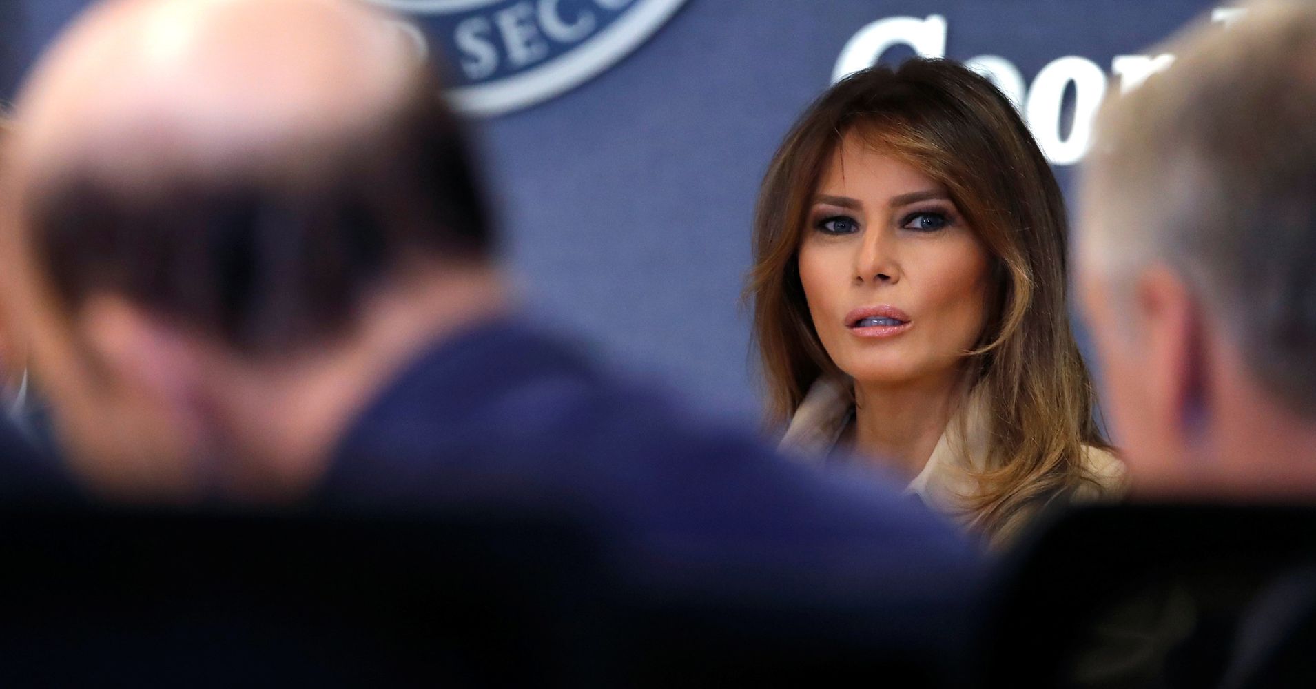 First Lady Melania Trump Makes First Public Appearance Since May 10 ...