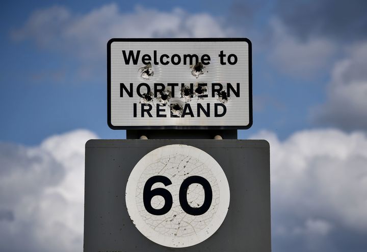 The Northern Ireland border