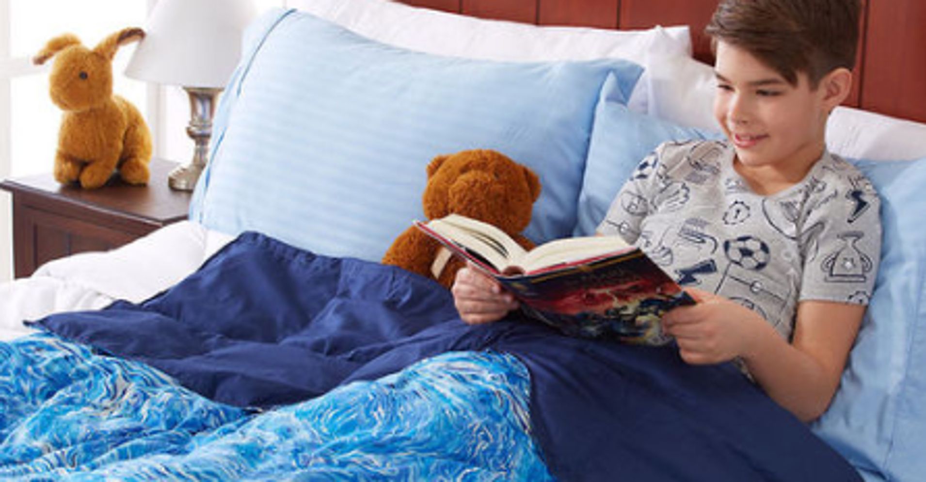 8 Weighted Blankets For Kids That'll Help Them Sleep Better | HuffPost