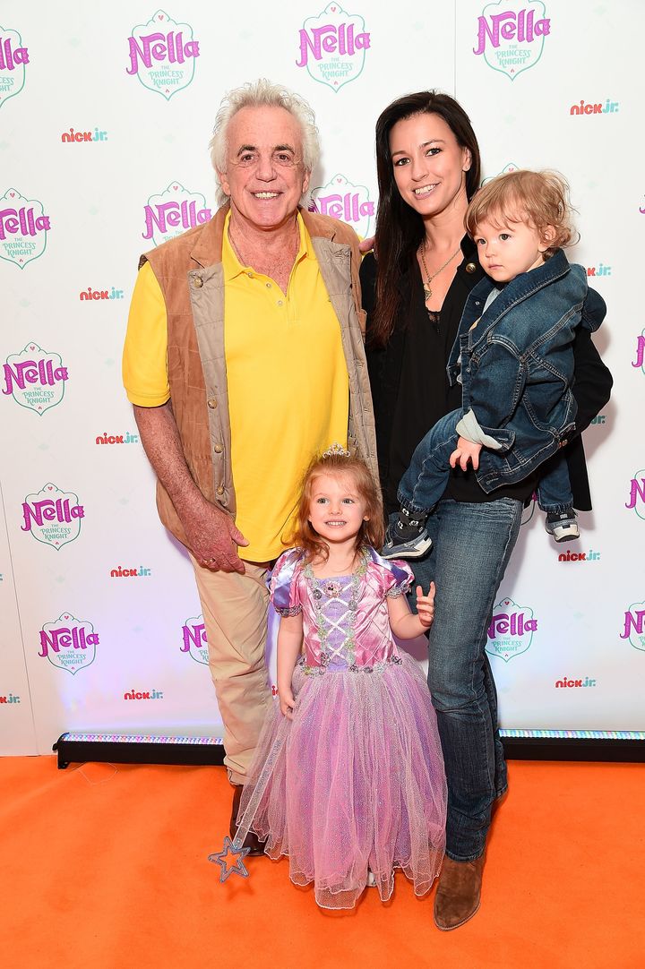 Peter with his wife Bella and two youngest children Angelo and Rosabella.
