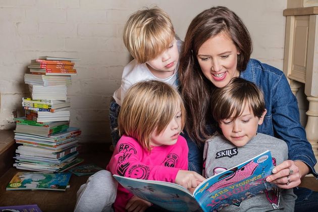 Amanda Overend, who has three young boys, aged three, five and seven, says that being part of a book group is her way of getting self-care.