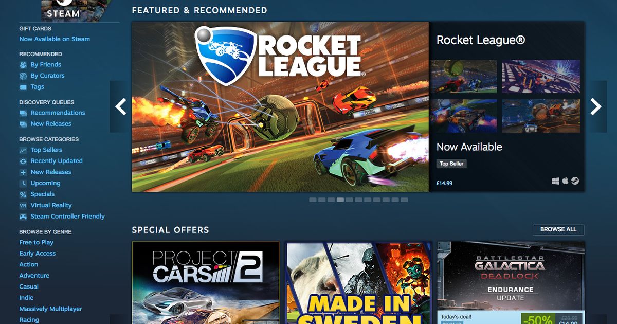 Steam Game Store Says It Will 'Allow Everything', No Matter How  Controversial