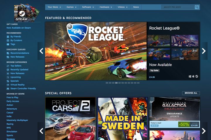 Steam Game Store Says It Will 'Allow Everything', No Matter How  Controversial