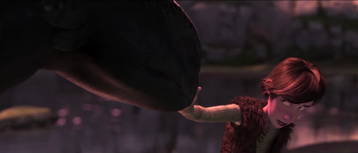 Hiccup and Toothless or Jon and Drogon?