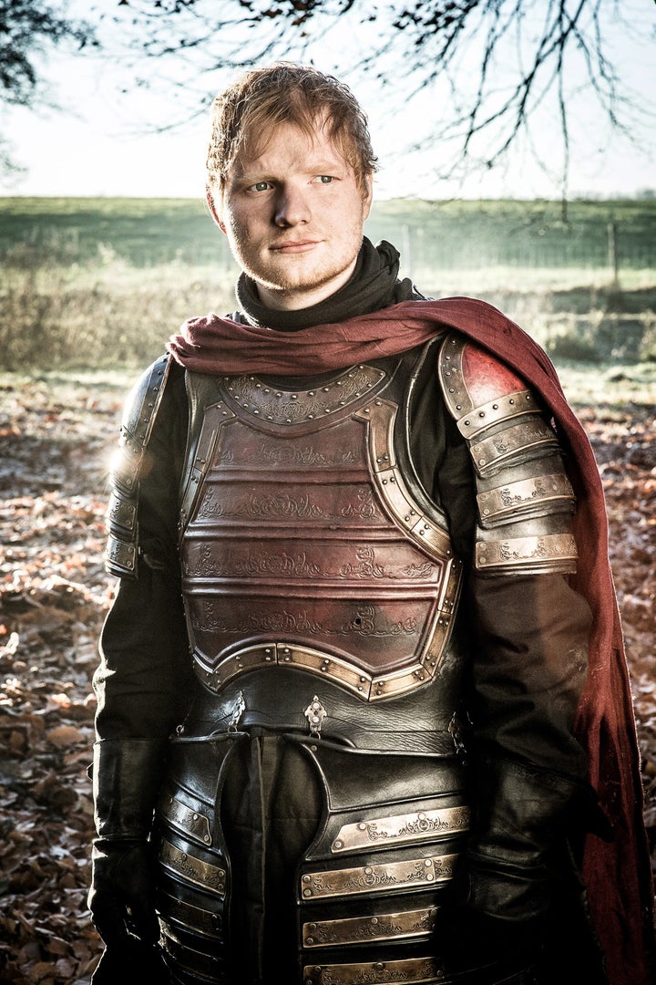 Ed Sheeran in "Game of Thrones."