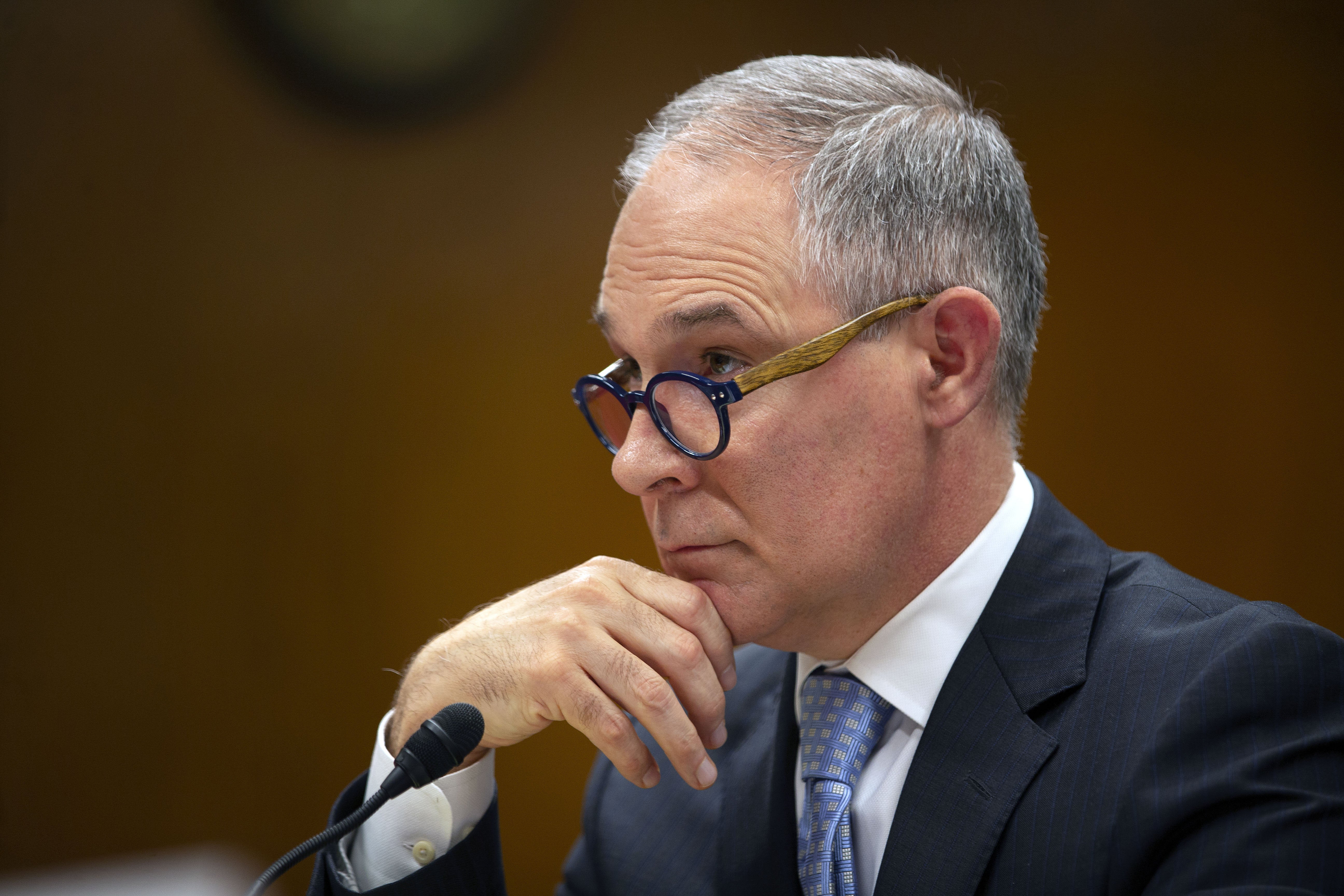 scott pruitt endangered his drivers speed