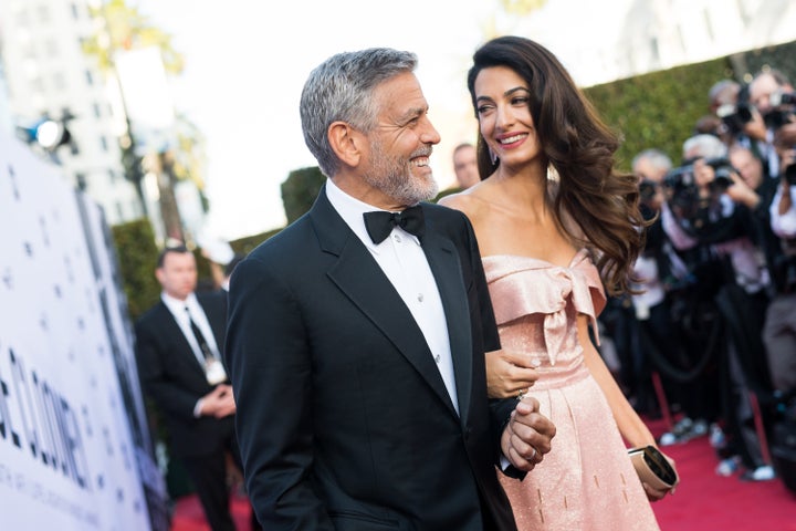 Amal and George Clooney arrive at the AFI's 46th Life Achievement Award Gala in Hollywood.