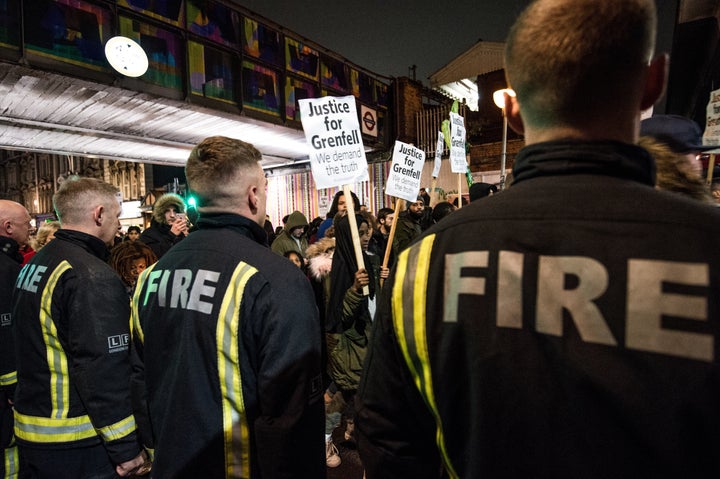 Firefighters who attended the Grenfell Tower fire have not been recognised in the Queen’s Birthday Honours.