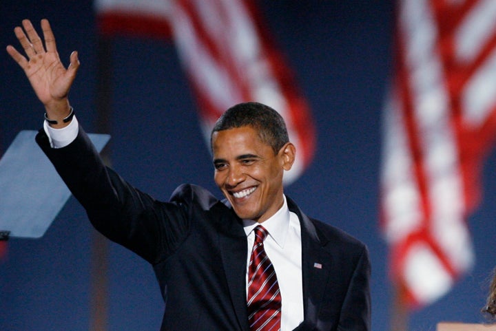 Barack Obama during his election night victory party in Chicago, Nov. 4, 2008. For most of the past 10 years, Democrats have been losing far more than winning.