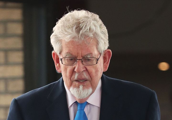 Rolf Harris arrives at Southwark Crown Court, London before the veteran entertainer is sentenced for a string of indecent assaults.