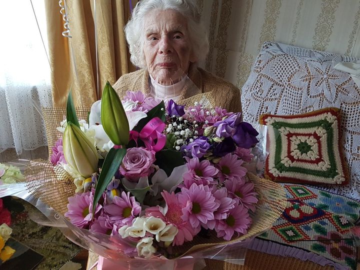 100-year-old Zofija Kaczan died after her neck was broken in a street robbery.