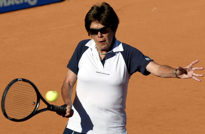 Brazilian tennis star, Maria Bueno, has died aged 78; she is picture above during an exhibition match in Bahia in 2004