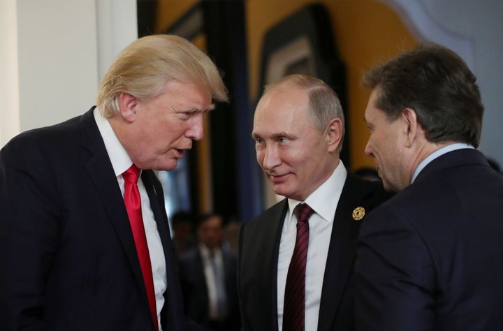 Trump chatted with Russian President Vladimir Putin last November during a summit in Danang, Vietnam.