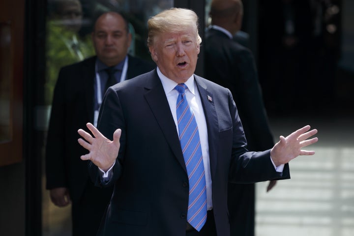 President Donald Trump found himself at odds with U.S. allies over Russia and trade policy during the Group of Seven summit in Quebec over the weekend.