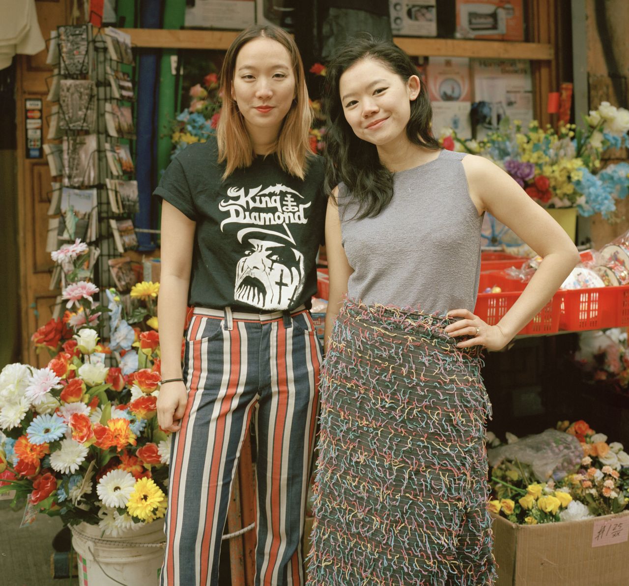 Kathleen Tso, left, and Vicki Ho, right, founded Banana Magazine in 2014. 