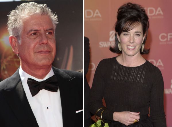 Television personality Anthony Bourdain and fashion designer Kate Spade both died last week in reported suicides.